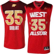 Jersey Adidas Nba All Stars West Kobe Bryant Y Kevin Durant